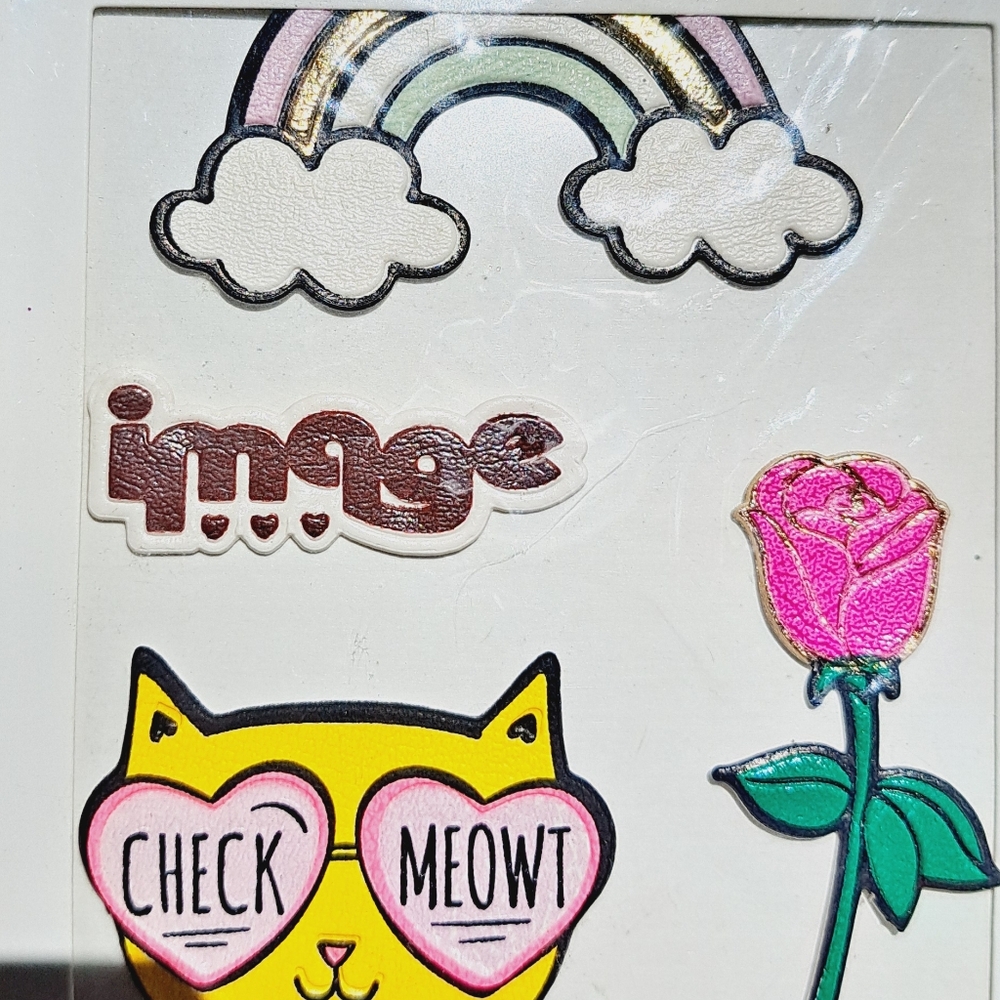 Color-Changing PU Leather Stickers - Picture 2 of 4